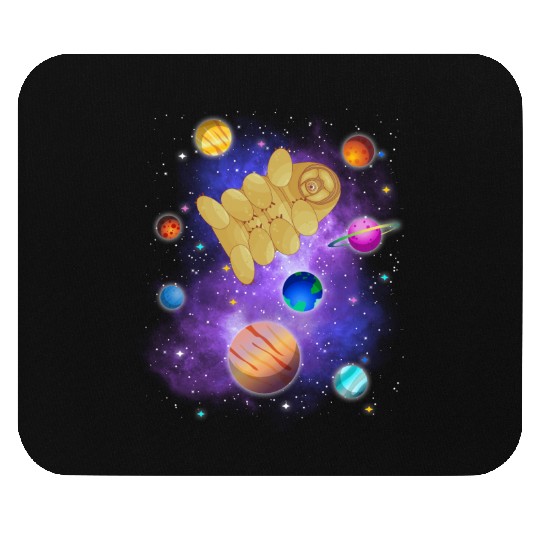Tardigrade Space! Nerd, Geek Microbiology Science Mouse Pads