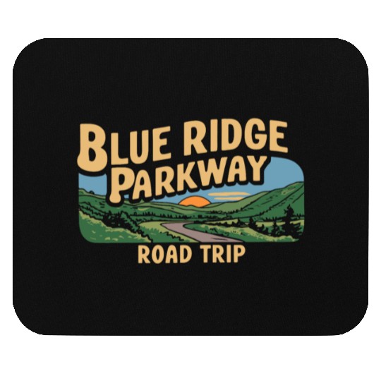 Blue Ridge Parkway Road Trip Adventure Mouse Pads