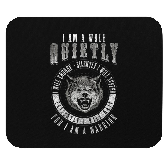 Wolf Predator Leader Wilderness Mouse Pads