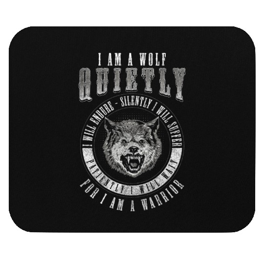 Wolf Predator Leader Wilderness Mouse Pads