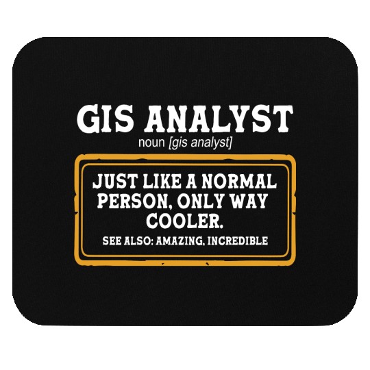 Map Maker World Mapping GIS Analyst Definition Mouse Pads