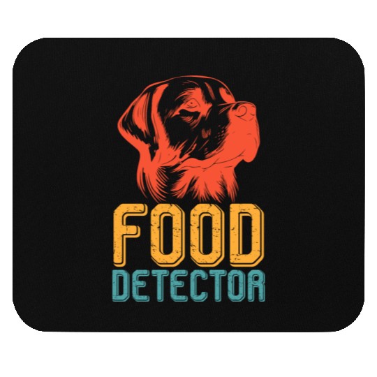 Labrador FOOD DETECTOR Funny Labrador Mouse Pads