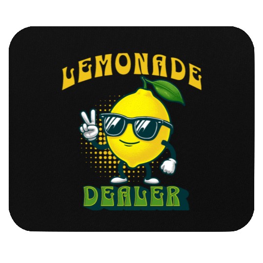 Lemonade Dealer Lemon Juice Stand Store Staff Mouse Pads