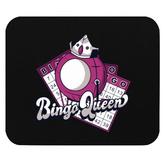 Bingo Queen Professional Caller Daubers Bingo Mouse Pads