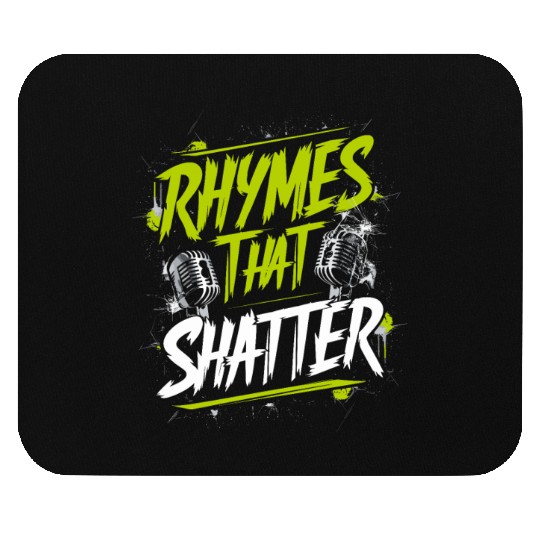 Epic Lyrical Battle of the Titans: Hip Hop Rap Mouse Pads