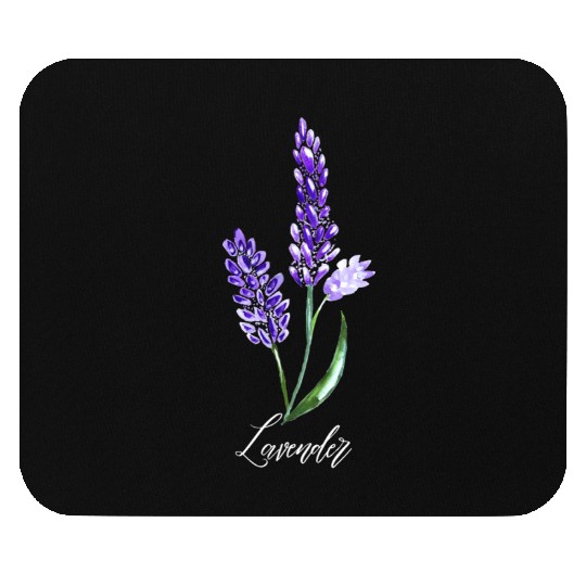 Lavender Flowers, Keen Gardner, Flower lover Mouse Pads