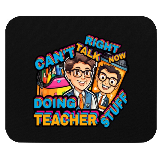 Cute Teacher Mouse Pads
