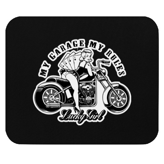 My Garage My Rules Pinup LIKE US ON FACEBOOK # Mouse Pads