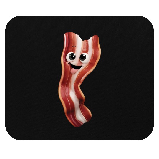 Happy Bacon Realistic Mouse Pads
