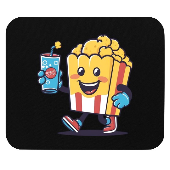 Popcorn and Soda: Moments of Joy Mouse Pads