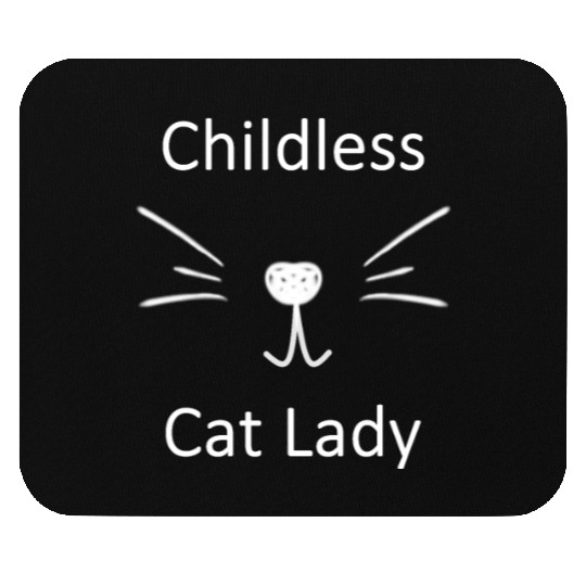 "Childless Cat Lady" Kamala Harris 2024 Mouse Pads