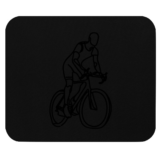 Cycling Graphic Mouse Pads