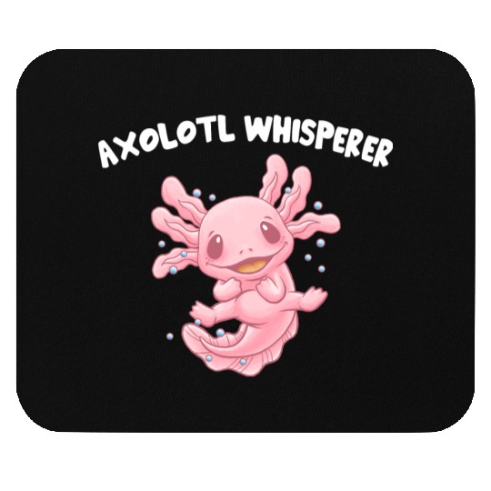 Axolotl Whisperer Salamander Animal Lover Amphibia Mouse Pads