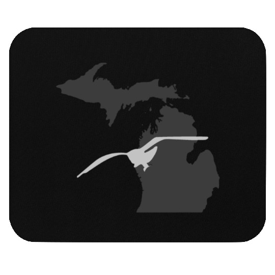 Michigan Seagull Mouse Pads