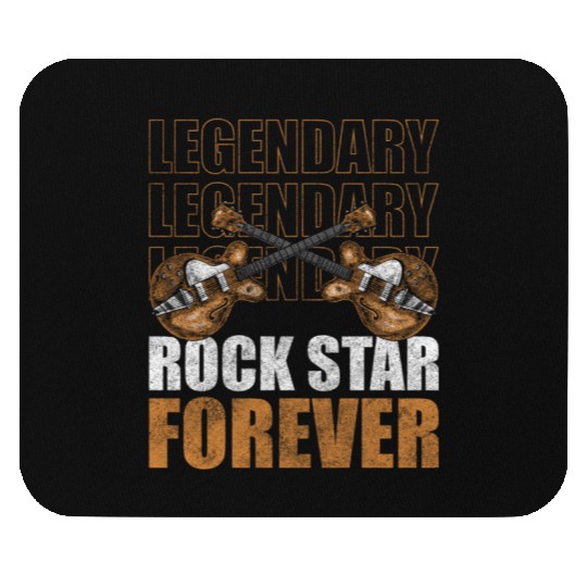 Rock Music Hard Rock Musician Mouse Pads