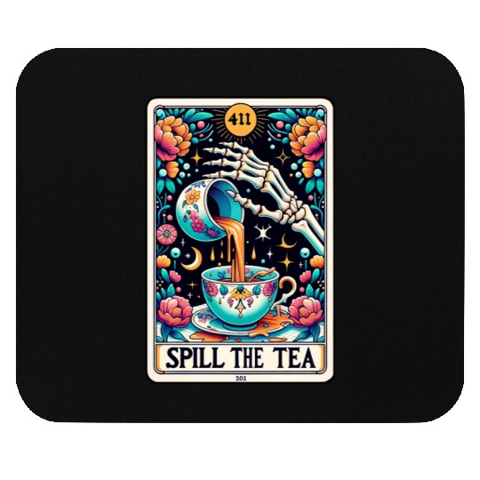 Spill The Tea Tarot Card Mouse Pads