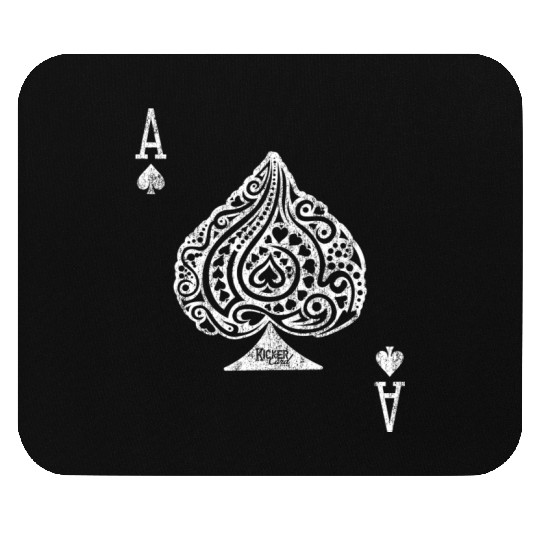 Ace of Spades Texas Hold'em Poker Playing Card Mouse Pads
