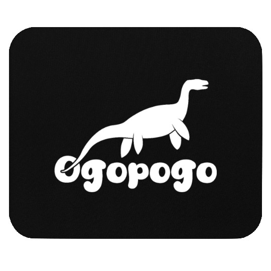 Ogopogo Cute Lake Monster Cryptid Mouse Pads