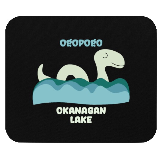 Ogopogo Okanagan Lake Monster Cryptid Mouse Pads
