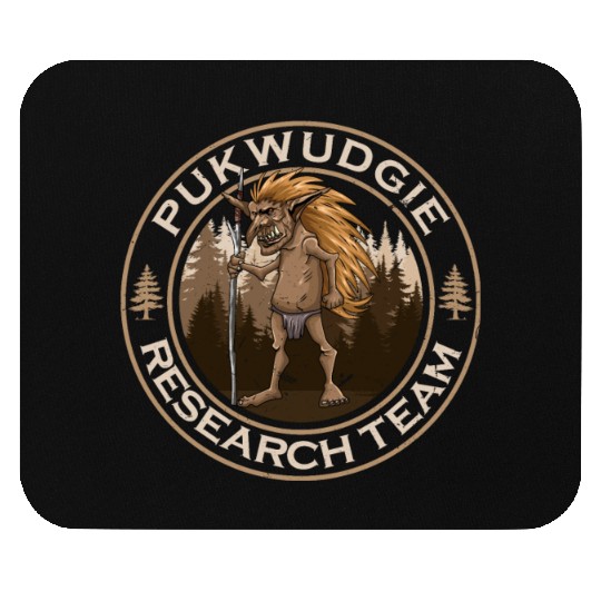 Pukwudgie Research Team Monster Believe Cryptid Mouse Pads