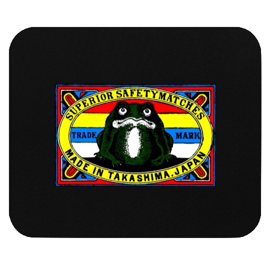 Japanese Safety Matches Matchbox Art Frog Mouse Pads