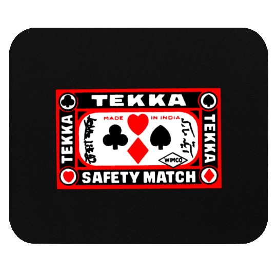 Indian Safety Matches Matchbox Art Suits of Poker Mouse Pads