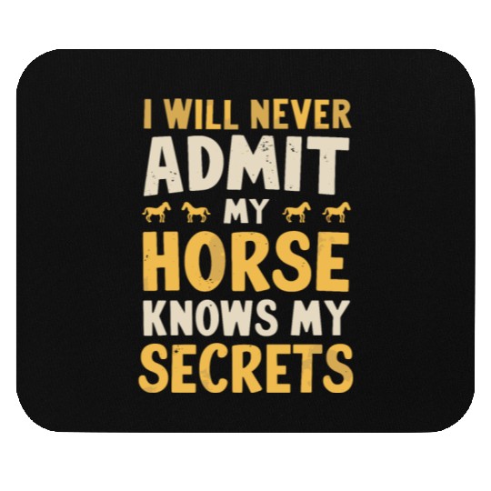 Cowboy Lifestyle Western Theme with Horses and Mouse Pads