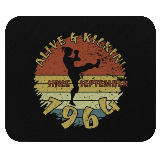 60th birthday Alive and kickin since 09/1964 Mouse Pads