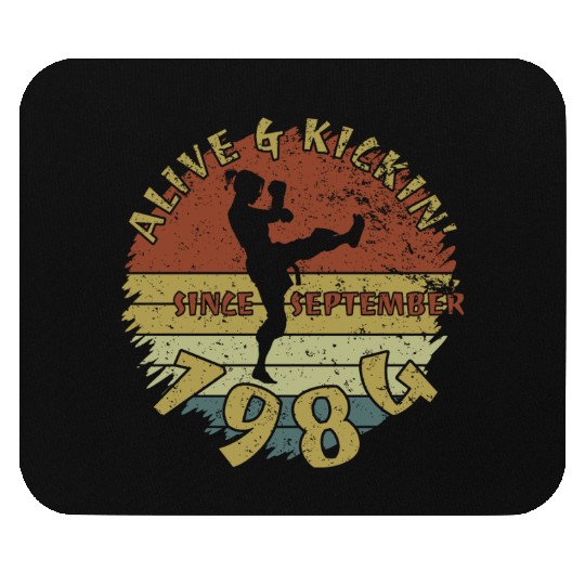 40th birthday Alive and kickin since 09/1984 Mouse Pads
