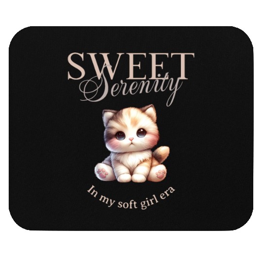 In My Soft Girl Era Mouse Pads
