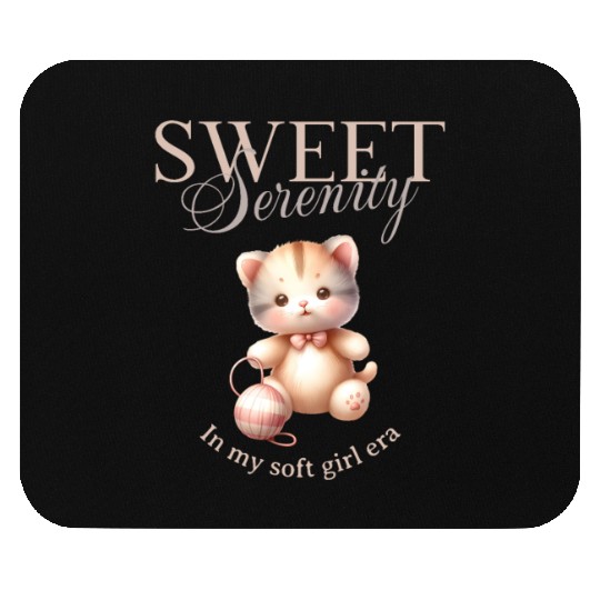 In My Soft Girl Era Mouse Pads