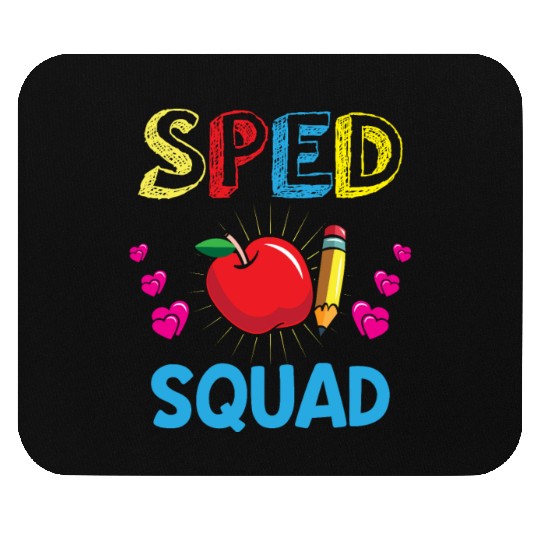 Sped Teacher special education teacher quad Mouse Pads