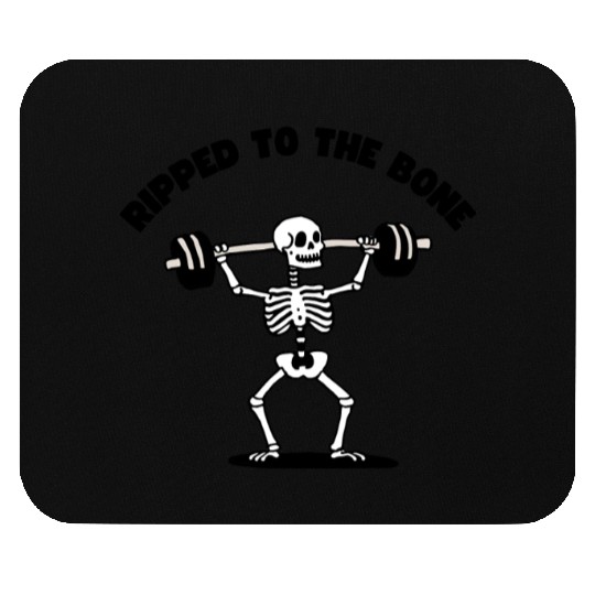Ripped to the Bone Mouse Pads