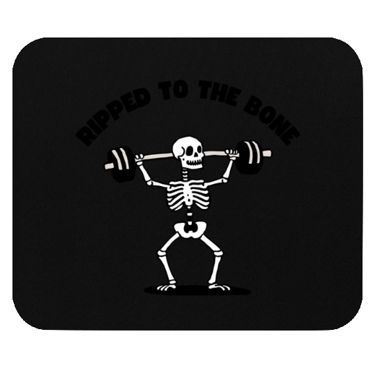 Ripped to the Bone Mouse Pads