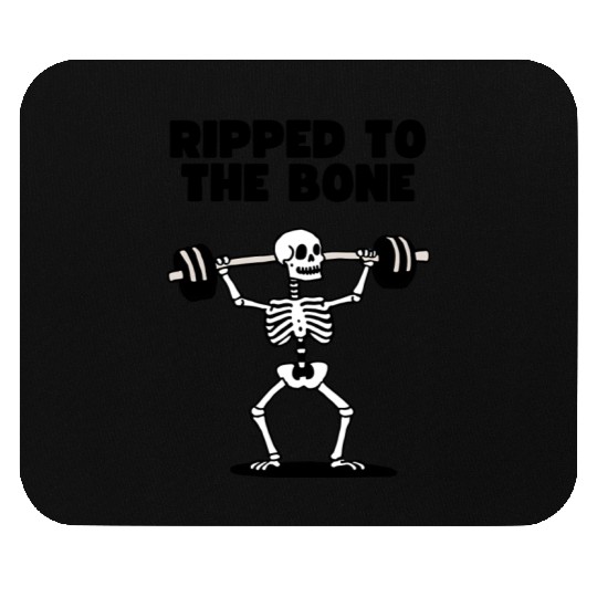 Ripped to the Bone Mouse Pads