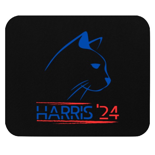 Funny Childless Cat Lady For Quote 2024 kamala Mouse Pads