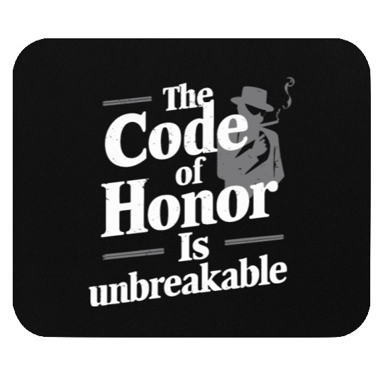 Mobster Gangster Mafia Organized Crime Boss Mouse Pads