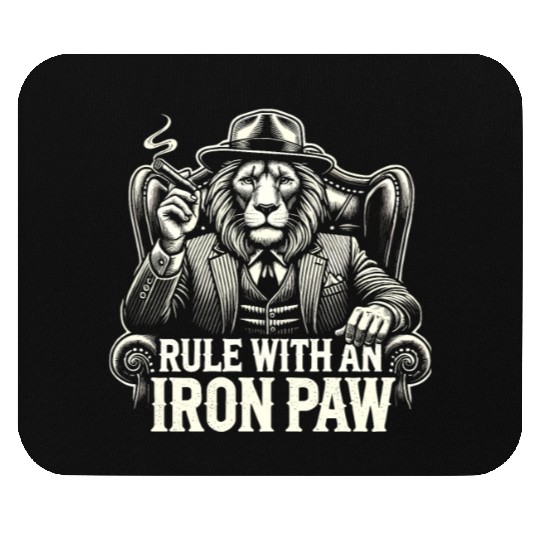 Mobster Gangster Mafia Organized Crime Boss Mouse Pads