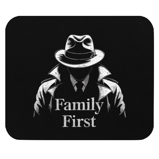 Mobster Gangster Mafia Organized Crime Boss Mouse Pads