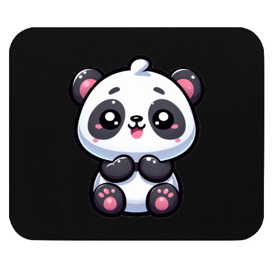 Cute Panda Mouse Pads