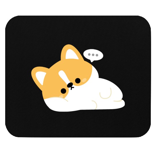 Tired Corgi Mouse Pads