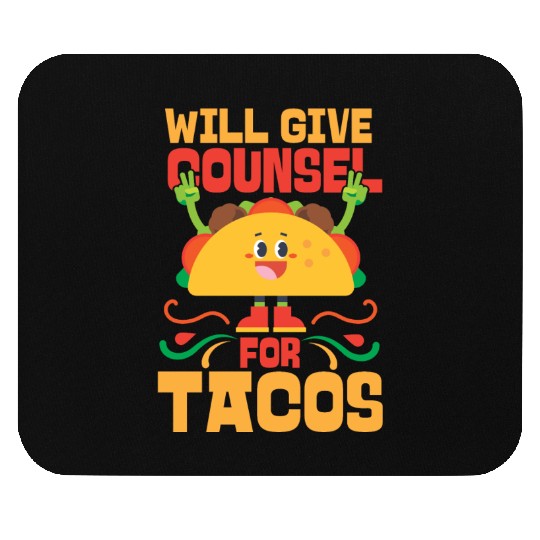 School Counselor Taco Will Give Mouse Pads