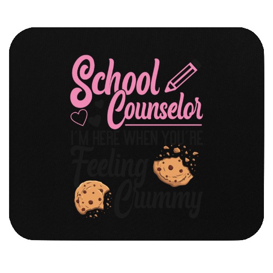 School Counselor Pun Cookie School Mouse Pads
