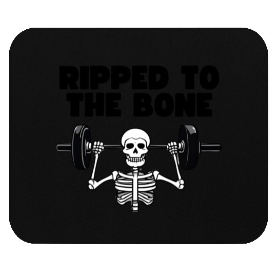 Ripped to the Bone Mouse Pads