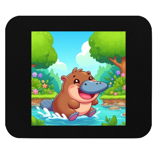 The hippo-platypus Mouse Pads