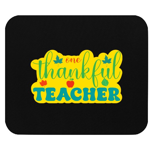 one thankful teacher Mouse Pads