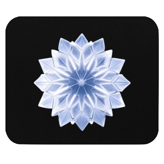 Ice Crystal Mouse Pads