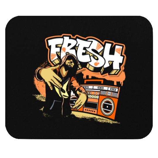 Graffiti Train Streetwear Old School Mouse Pads