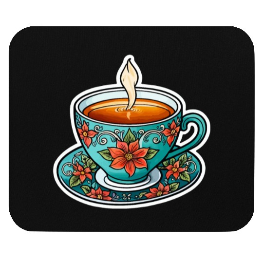 Cup Of Tea Neo Traditional Mouse Pads