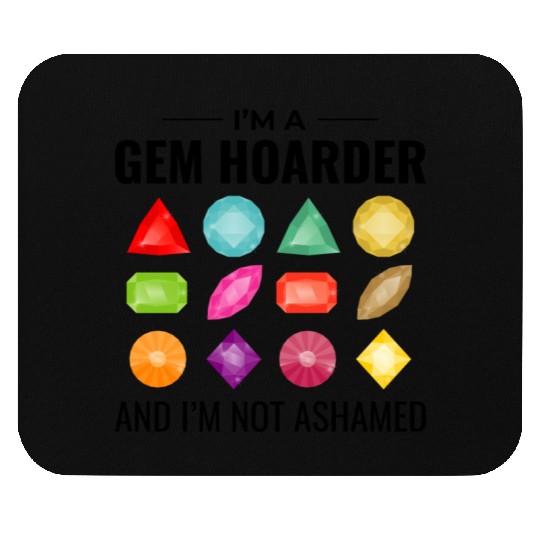 Crystal Collecting Rock Hunting Mineral Collector Mouse Pads